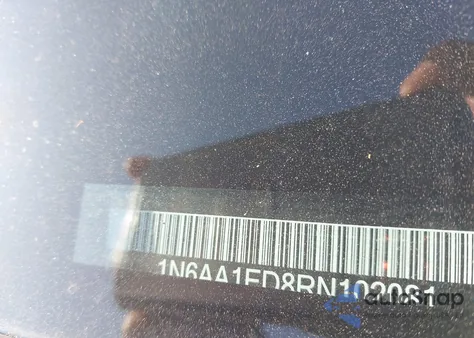 2024 Nissan Titan Pro-4X/Platinum Reserve from USA, damaged, VIN 1N6AA1ED8RN102081